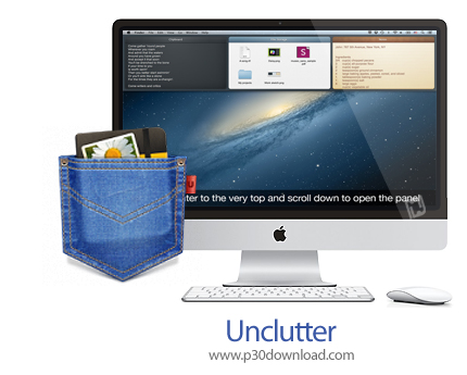 دانلود Unclutter v2.1.24d MacOS - نرم افزار دسترسی راحت به فایل های مورد نظر برای مک