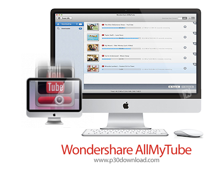 دانلود Wondershare All My Tube v7.4.8.1 MacOS - نرم افزار دانلود ویدئو های آنلاین برای مک
