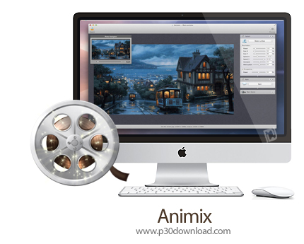 دانلود Animix v1.7 MacOS - نرم افزار ویرایش تصاویر برای مک