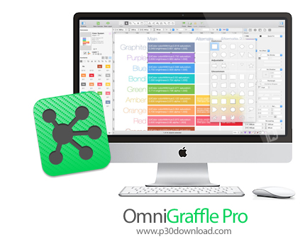 دانلود OmniGraffle Pro v7.21 MacOS - نرم افزار ایجاد دیاگرام و فلوچارت برای مک