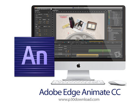 دانلود Adobe Edge Animate CC 2015.1 Multilingual MacOS - نرم افزار طراحی صفحات وب بصورت متحرک برای م