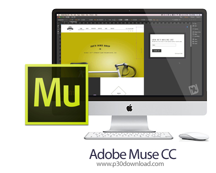 دانلود Adobe Muse CC v2015.1.2 MacOS - نرم افزار ادوبی میوز سی سی برای مک