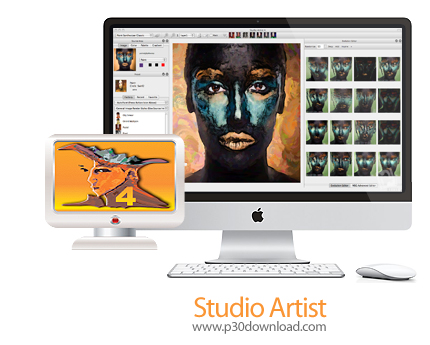 دانلود Studio Artist v4.06 MacOS - نرم افزار پردازش های گرافیکی حرفه ای روی تصاویر و ویدئو برای مک