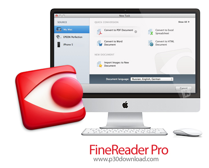 دانلود ABBYY FineReader PDF v15.2.6 MacOS - نرم افزار ایجاد و ویرایش PDF برای مک