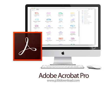 دانلود Adobe Acrobat XI Pro v11.0.23 MacOS - نرم افزار ساخت و مدیریت فایل های پی دی اف برای مک