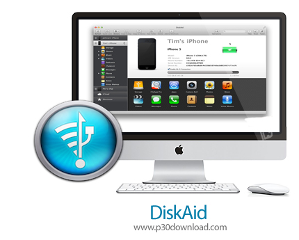 دانلود DiskAid v6.7.6 MacOS - نرم افزار ارتباط با گوشی همراه برای مک