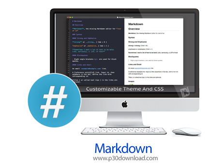 دانلود Markdown+ v2.1 MacOS - نرم افزار قالب بندی متن برای مک