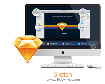 دانلود Sketch v91 MacOS - نرم افزار طراحی دیجیتال برای مک