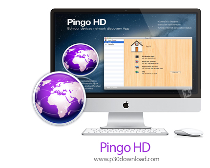 دانلود Pingo HD v1.0 MacOS - نرم افزار مدیریت شبکه برای مک