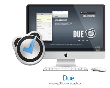 دانلود Due v1.4.1 MacOS نرم افزار یاد آور هشدار دهنده برای مک