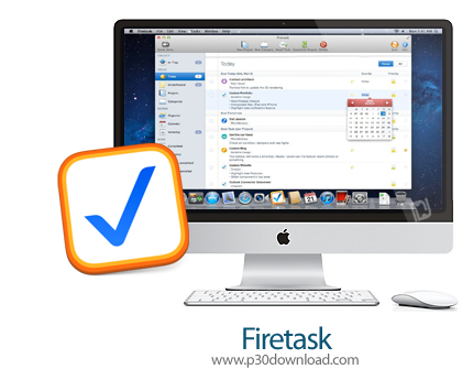دانلود FireTask v4.7 MacOS - نرم افزار مدیریت و برنامه ریزی برای مک