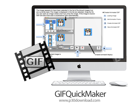 دانلود GIFQuickMaker v1.5.0 MacOS - نرم افزار ساخت تصاویرGIF برای مک