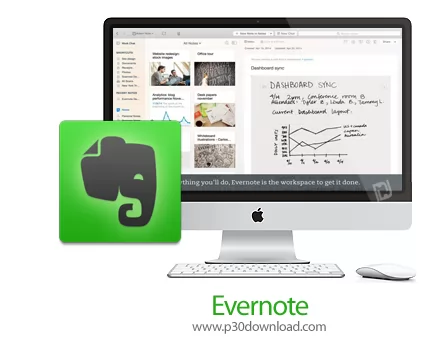 دانلود Evernote v10.95.4.60656 MacOS - نرم افزار نکته برداری و نوشتن یادداشت برای مک
