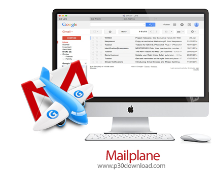 دانلود Mailplane v3.8.2 MacOS - نرم افزار مدیریت سرویس Gmail برای مک