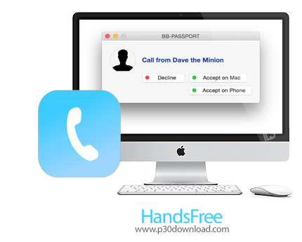 دانلود HandsFree v2.6.5 MacOS - نرم افزار مدیریت و تماس و پیام های کوتاه تلفن همراه برای مک