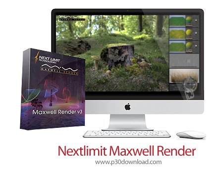 دانلود Nextlimit Maxwell Renderer v3.2.1.2 MacOS - نرم افزار قدرتمند رندرینگ سه بعدی برای مک