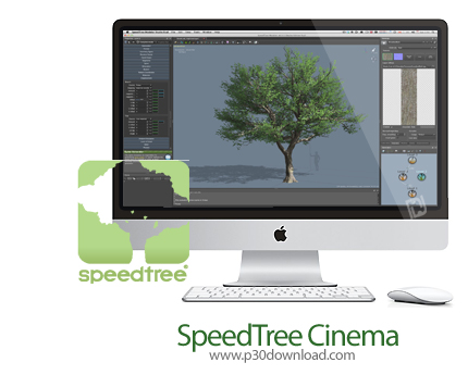 دانلود SpeedTree Cinema v7.1.1 MacOS - نرم افزار حر فه ای ساخت درختان سه بعدی برای مک