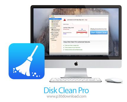 دانلود Disk Clean Pro v6.4 MacOS - نرم افزار افزایش سرعت کارآیی برای مک