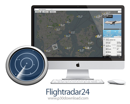 دانلود Flightradar24 v2.0.2 MacOS - نرم افزار نمایش هواپیماهای در حال پرواز برای مک