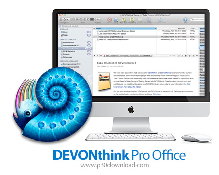 دانلود DEVONthink Pro/Server v3.8.1 MacOS - نرم افزار مدیریت اطلاعات برای مک