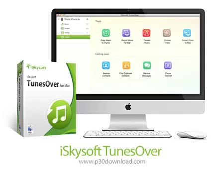 دانلود iSkysoft TunesOver v3.9.1 MacOS - نرم افزار مدیریت فایل های دستگاه های اپل و کپی آن ها از دست