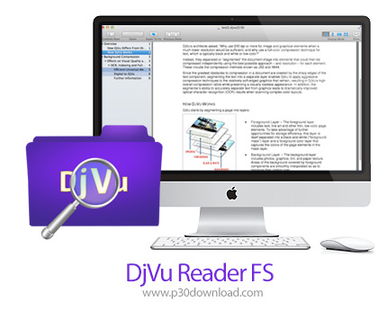 دانلود DjVu Reader Pro v2.6.6 MacOS - نرم افزار مشاهده فایل های DJVU برای مک