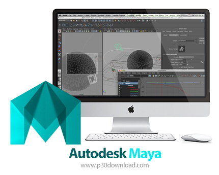 دانلود Autodesk Maya v2016 SP6 MacOS - نرم افزار ساخت انیمیشین های ۳ بعدی در مک