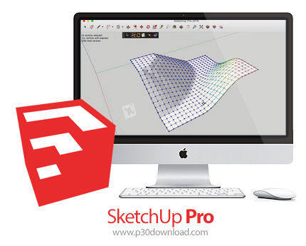 دانلود SketchUp Pro 2018 v18.1.1180 MacOS - نرم افزار طراحی سه بعدی برای مک