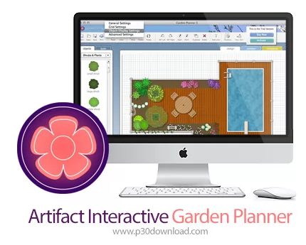 دانلود Artifact Interactive Garden Planner v3.6.36 MacOS - نرم افزار طراحی باغ و فضای سبز برای مک