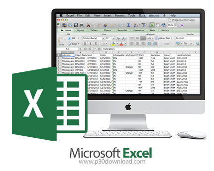 دانلود Microsoft Excel 2021 for Mac LTSC v16.62 VL Multilingual MacOS - نرم افزار مایکروسافت اکسل بر