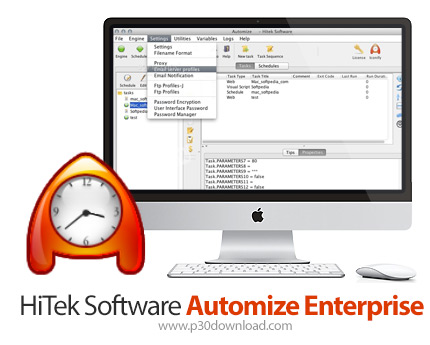 دانلود HiTek Software Automize Enterprise v11.16 MacOS - نرم افزار معتبر خودکار سازی وظایف در مک