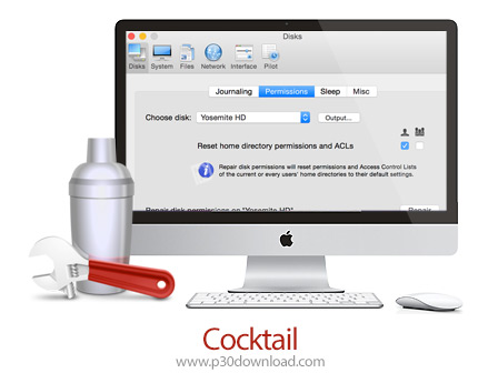 دانلود Cocktail v15.3.5 MacOS - نرم افزار بهینه سازی و نگهداری سیستم برای مک