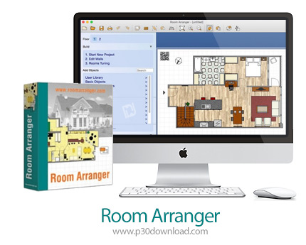 دانلود Room Arranger v9.7.1 MacOS - نرم افزار طراحی چیدمان دکوراسیون برای مک