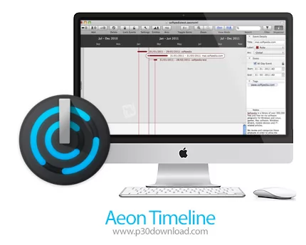 دانلود Aeon Timeline v2.3.16 MacOS - نرم افزار ساخت تایم لاین برای مک