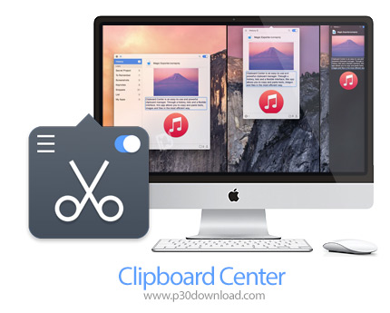 دانلود  Clipboard Center v2.3.5 MacOS - نرم افزار مدیریت حافظه کلیپ بورد برای مک