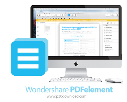 دانلود Wondershare PDFelement v9.1.0 MacOS - نرم افزار ویرایش فایل های پی دی اف برای مک