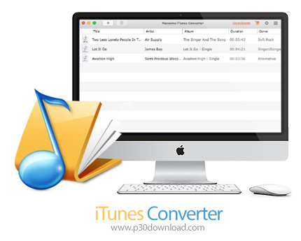 دانلود iTunes Converter v3.2.0 MacOS - نرم افزار تبدیل فایل های موسیقی آی تیونز برای مک