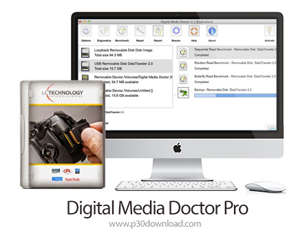 دانلود Digital Media Doctor 2017 Professional v3.1.5.1 MacOS - نرم افزار مدیریت فایل های مدیای روی ک