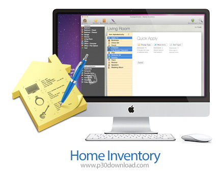 دانلود Home Inventory v4.7.0 MacOS - نرم افزار سازماندهی اطلاعات در رابطه به دارایی هایتان برای مک