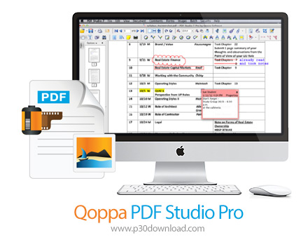 دانلود Qoppa PDF Studio Pro v12.0.6 MacOS - نرم افزار مدیریت و ساخت فایل های PDF برای مک