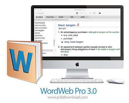 دانلود WordWeb Pro v3.5 MacOS - نرم افزار دیکشنری حرفه ای برای مک