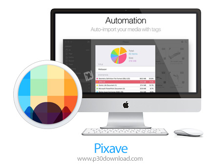 دانلود Pixave v2.3.13 MacOS - نرم افزار دسته بندی و مرتب سازی تصاویر برای مک