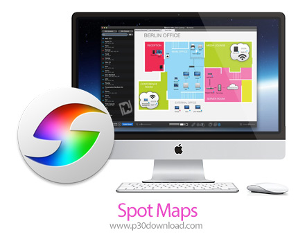 دانلود Spot Maps v1.3.2 MacOS - نرم افزار ساخت نقشه اینترنت برای مک
