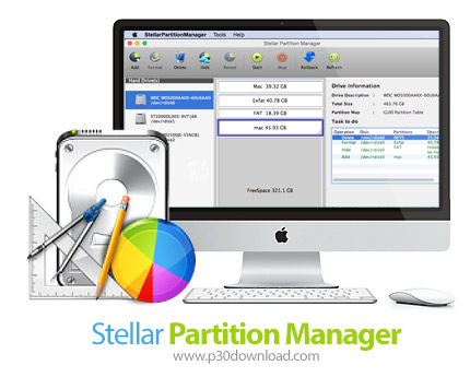 دانلود Stellar Partition Manager v3.0.0.4 MacOS - نرم افزار مدیریت پارتیشن برای مک