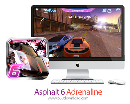 دانلود  Asphalt 6: Adrenaline v1.0.9 MacOS - بازی زیبای آسفالت برای مک