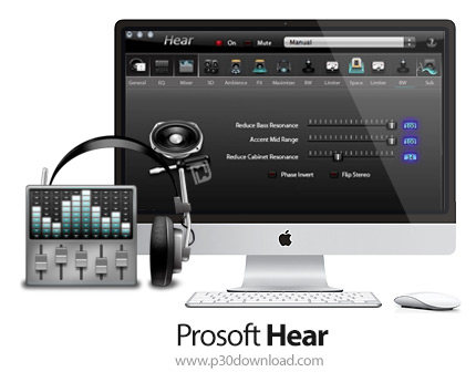 دانلود Prosoft Hear v1.3.1 MacOS - نرم افزار افزایش کیفیت صدا برای مک