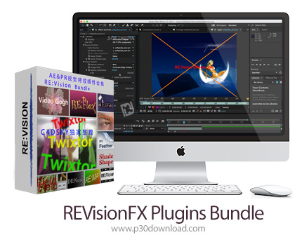 دانلود REVisionFX Plugins Bundle for Adobe & OFX v(06.2016) MacOS - مجموعه پلاگین های قدرتمند ریویژن