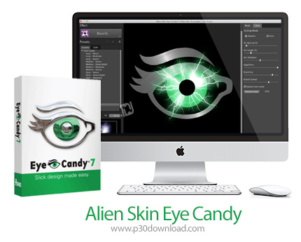 دانلود Alien Skin Eye Сandy v7.2.3.176 fix MacOS - پلاگین فیلترگذاری روی عکس برای مک