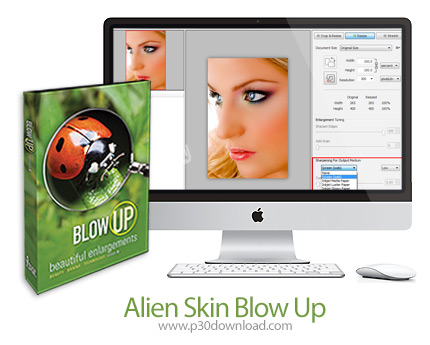 دانلود Alien Skin Blow Up v3.1.4.399 MacOS - پلاگین بزرگنمایی تصاویر بدون افت کیفیت در فتوشاپ برای م