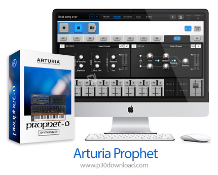 دانلود Arturia Prophet V 3 v3.7.1.1263 MacOS - نرم افزار قدرتمند ترکیب کننده موسیقی برای مک